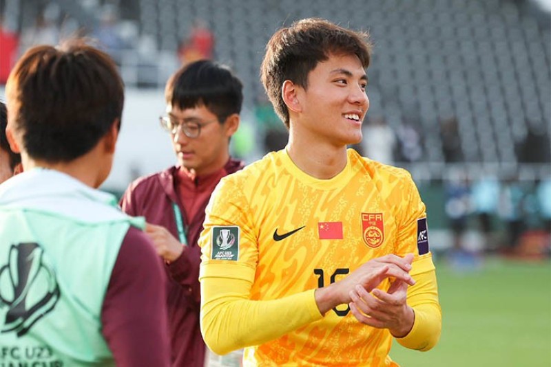 Li Hao gây ấn trong màu áo U23 Trung Quốc